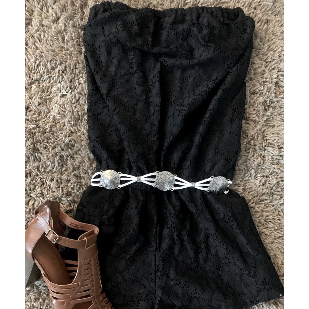 Strapless Romper